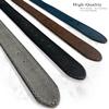 Antique Engraved Buckle Genuine Full Grain Leather Casual Jean Belt 1-1/2"(38mm) Wide (Black, 42) view 4