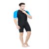 Fast Consuming Men's One-piece Surf Swim Wet Suit Short Sleeve Rashguard (M: height:160-168cm) view 2