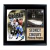 Encore Select 128-12 NHL Pittsburgh Penguins Sidney Crosby Photo Stat Frame with Two Images and Plaque, 12-Inch by 18-Inch view 1