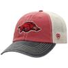 Top of the World Arkansas Razorbacks Men's Relaxed Fit Adjustable Mesh Offroad Hat Team Color Icon, Adjustable view 1