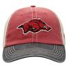 Top of the World Arkansas Razorbacks Men's Relaxed Fit Adjustable Mesh Offroad Hat Team Color Icon, Adjustable view 2