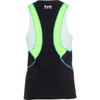 TYR Women's Competitor Tri Singlet -Black/Green-S view 2