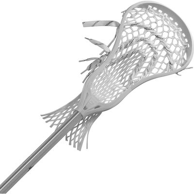 deBeer Lacrosse Recon XL Mesh and 803 Shaft Stick, White/Silver