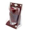 West Ham United FC Official Mini Bar Set (Set of 1 Pint Glass, 4 Beer Mats & 1 B (One Size) (Claret/Blue) view 3