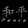 LA POP ART Boy's Word Art T-Shirt - Chinese Peace Symbol Military Green view 2