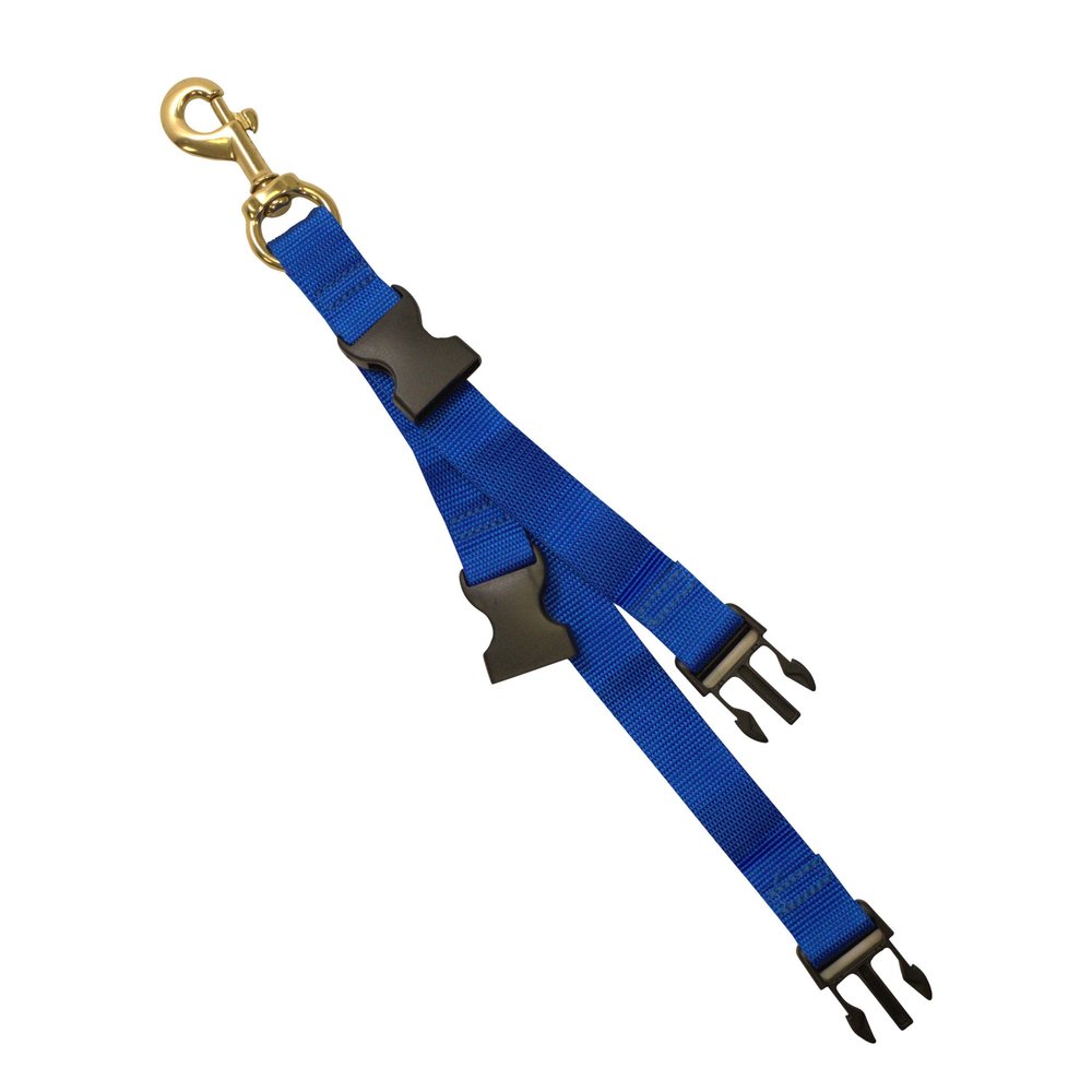 Scuba Choice Diving BC Fin and Mask Keeper with Quick Release Loop, Blue