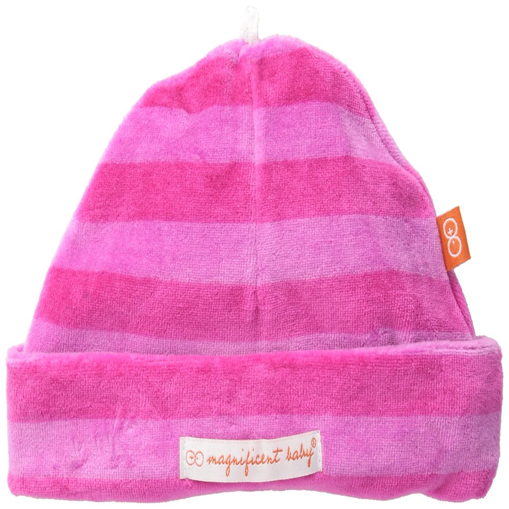 Magnificent Baby Baby-Girls Velour Hat, Hot Pink/Berry, 24 Months