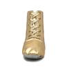 MSMAX Jazz Dance Shoes for Girls PU Costume Boots for Boys Golden 1 Little Kid view 4