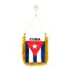AZ FLAG Cuba mini Banner 6'' x 4'' - Cuban PENNANT 15 x 10 cm - mini Banners 4x6 inch suction cup hanger view 1