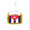 AZ FLAG Cuba mini Banner 6'' x 4'' - Cuban PENNANT 15 x 10 cm - mini Banners 4x6 inch suction cup hanger view 2