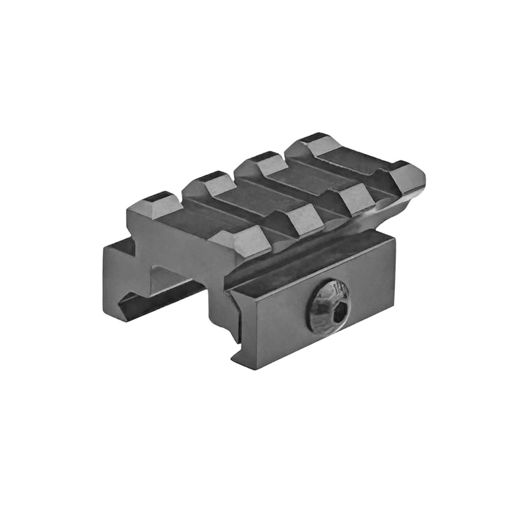 Lion Gears Bridgemount Tactical Picatinny .5" Riser, 1.45" Long with 3 Slots, BM0305,Black