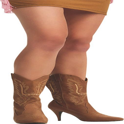Rubie's Costume Boots, Cowgirl, Medium