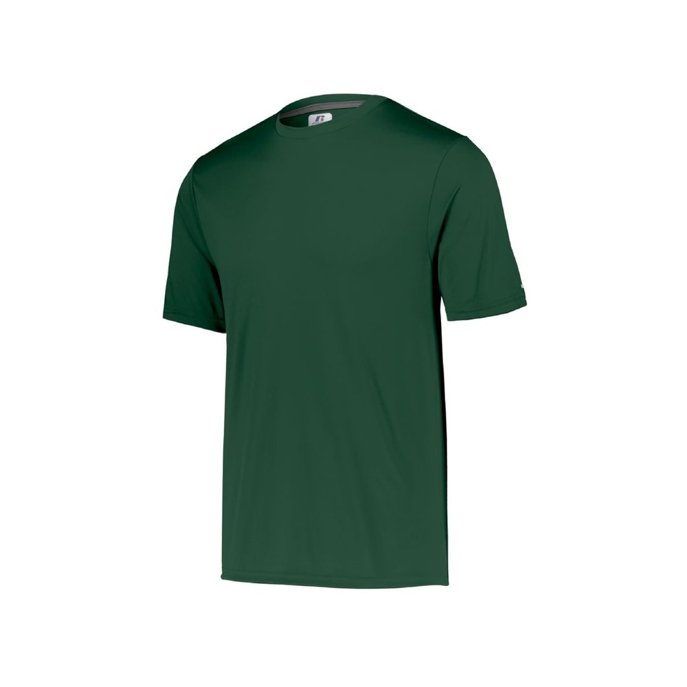 Russell Athletic Men's Short Sleeve Performance T-Shirt, Dark Green, 4X-Large