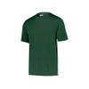 Russell Athletic Men's Short Sleeve Performance T-Shirt, Dark Green, 4X-Large view 1