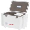 Engel UC19 19qt Leak-Proof, Air Tight, Fishing Drybox Cooler with Built-in Fishing Rod Holders, Also Makes The Perfect Small Hard Shell Lunchbox for Men and Women in White view 4