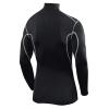 TCA Boys' Pro Performance Long Sleeve Running Compression Base Layer Top - Mock Neck - Black Mock Neck, M Boy (8-10 Years) view 3