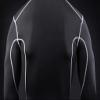 TCA Boys' Pro Performance Long Sleeve Running Compression Base Layer Top - Mock Neck - Black Mock Neck, M Boy (8-10 Years) view 4