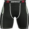 Marucci mens Elite Shorts With Cup, Large, Black Marucci Sports MASLCP BK YL Youth Padded Slider Youth, Black, Large US view 2