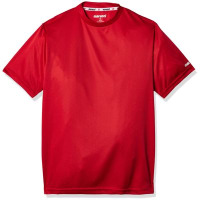 Marucci Youth Dugout Tee, Red, Large