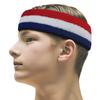 Couver United States of America United Kingdom France Country Flag Color Cotton Sports Headband, 1 Piece view 1