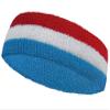 Couver Luxembourg Country Flag Color Cotton Sports Headband, 1 Piece view 2