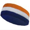 Couver Marshall Islands Kosovo Country Flag Color Cotton Sports Headband, 1 Piece view 2