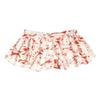 Roxy Junior's Act Nice Smocked Woven Skirt, Fiery Orange Shelter Floral Pattern, Large view 4