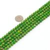 6mm Round Faceted Gemstone Green Crazy Lace Agate Beads 15 Inch Jewelry Making Beads view 1
