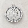1home Sterling Holy Spirit Patron Saint Medal view 1