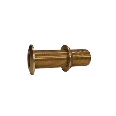 Siam Shopping Groco 1-1/2" Xtra-Long T-Hull w Nut THXL-1500-W Plumbing Thru-Hull Fittings