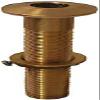 Siam Shopping Groco 1" Xtra-Long T-Hull w Nut THXL-1000-W Plumbing Thru-Hull Fittings Boat view 1
