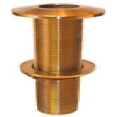 Siam Shopping Groco 3/4" Xtra-Long T-Hull w Nut THXL-750-W Plumbing Thru-Hull Fittings Boat