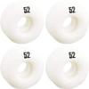 Essentials Raw Component Pack Includes 52mm White Wheels - 5.0" Hanger 7.75" Axle (Set of 2) view 4
