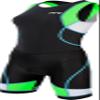 TYR 707TFNTXP6AS Women's Zip Back Trisuit, Black/Green/Light Blue, Small view 1