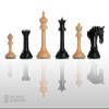 The House of Staunton - The Sandicci Luxury Chess Set - Pieces Only - 4.0" King - Genuine Ebony view 1