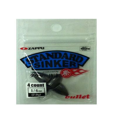 ZAPPU Standard Sinker Bullet 1/4 oz7g