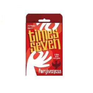 Times Seven Bible Verse Card Game - Forgiveness
