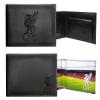 Liverpool FC Official Soccer Gift Embossed Crest Stadium Wallet Black view 3