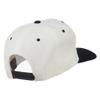 e4Hats.com California Embroidered Snapback Cap - Natural Black OSFM view 4
