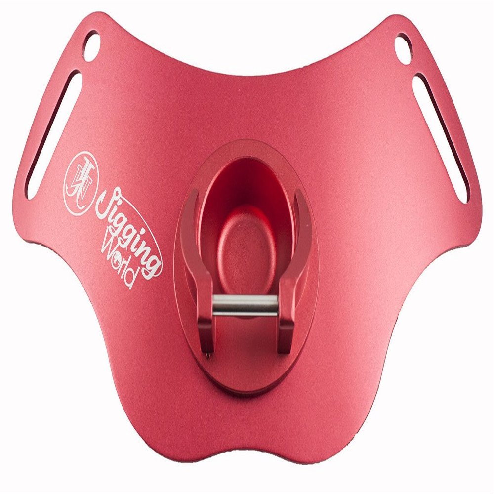 Jigging world Red Fighting Plate with Small Support Belt