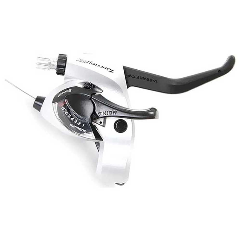 Shimano Tourney / TY ST-TX800 Tourney TX STI lever, 8-speed, silver, right hand