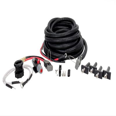 Trac Dynamics Trac Outdoors Trolling Motor Rigging Kit - For All Boats to Power Up to 36v Trolling Motors, Winches, and Any Other 12v, 24v or 36v Device Up to 60 Amps (69440), Black