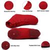MSMAX Jazz Dance Shoes for Girls Lace-up Dancing Ballet Boots Sneakers for Boys Red 12 M US Little Kid view 3