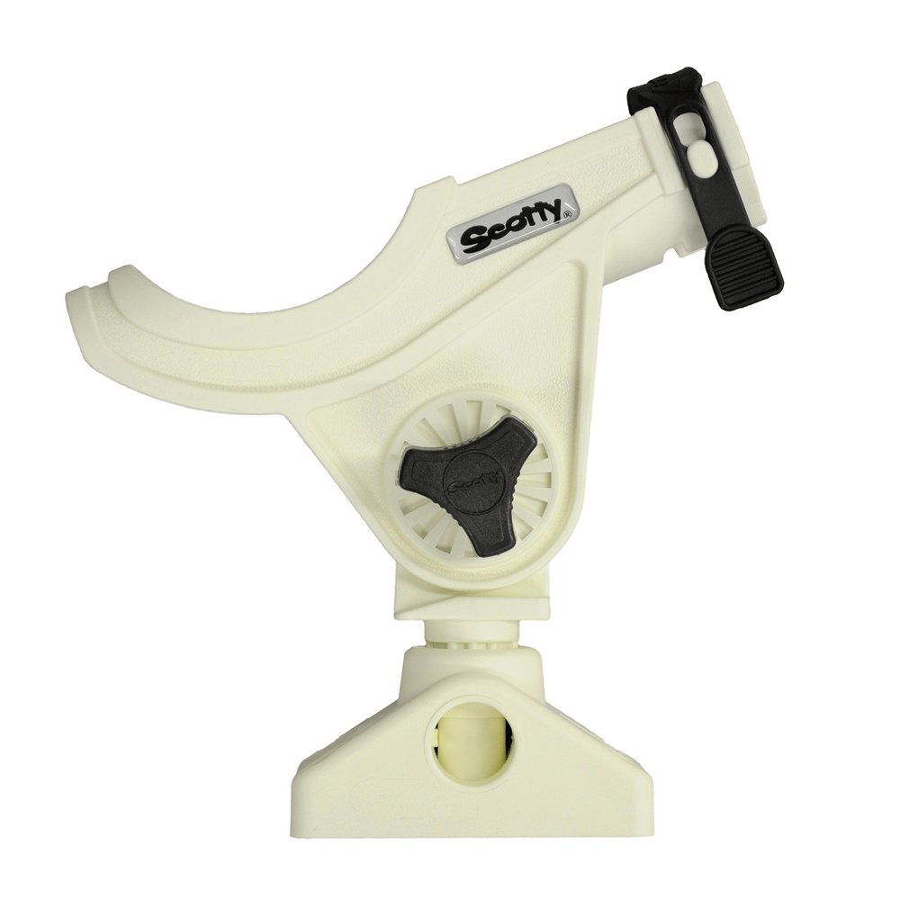 Boating Accessories New Bait Caster/Spinning Rod Holders Scotty Downriggers 280wh White Side/Deck