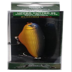 NORIES #175M 11719 Pencil Bait, Upper Cutter, 3.7 inches (95 mm), 0.4 oz (10.8 g), Matte Trad Black Gold