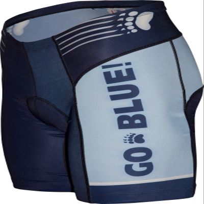Adrenaline Promotions NCAA Maine Black Bears Men's Cycling Shorts, XX-Large, Blue
