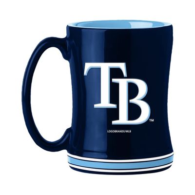 MLB Tampa Bay Rays 226635 Coffee Mug, Team Color, 14 oz