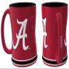 Boelter Brands NCAA Alabama Crimson Tide Unisex 14oz Sculpted Reliefcoffee Mug, Red, 14 Ounce view 1