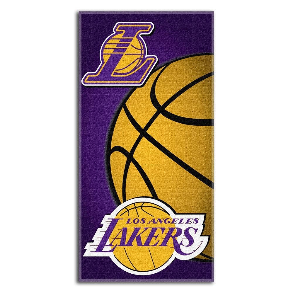 Northwest Company Los Angeles Lakers Emblem Beach Towel