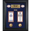 Chicago Bears Super Bowl Ticket and Game Coin Collection Framed view 1